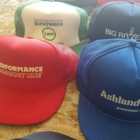 10 Mens Trucker Snapback Mesh Hats - Big River Lumber - Picture 6 of 16